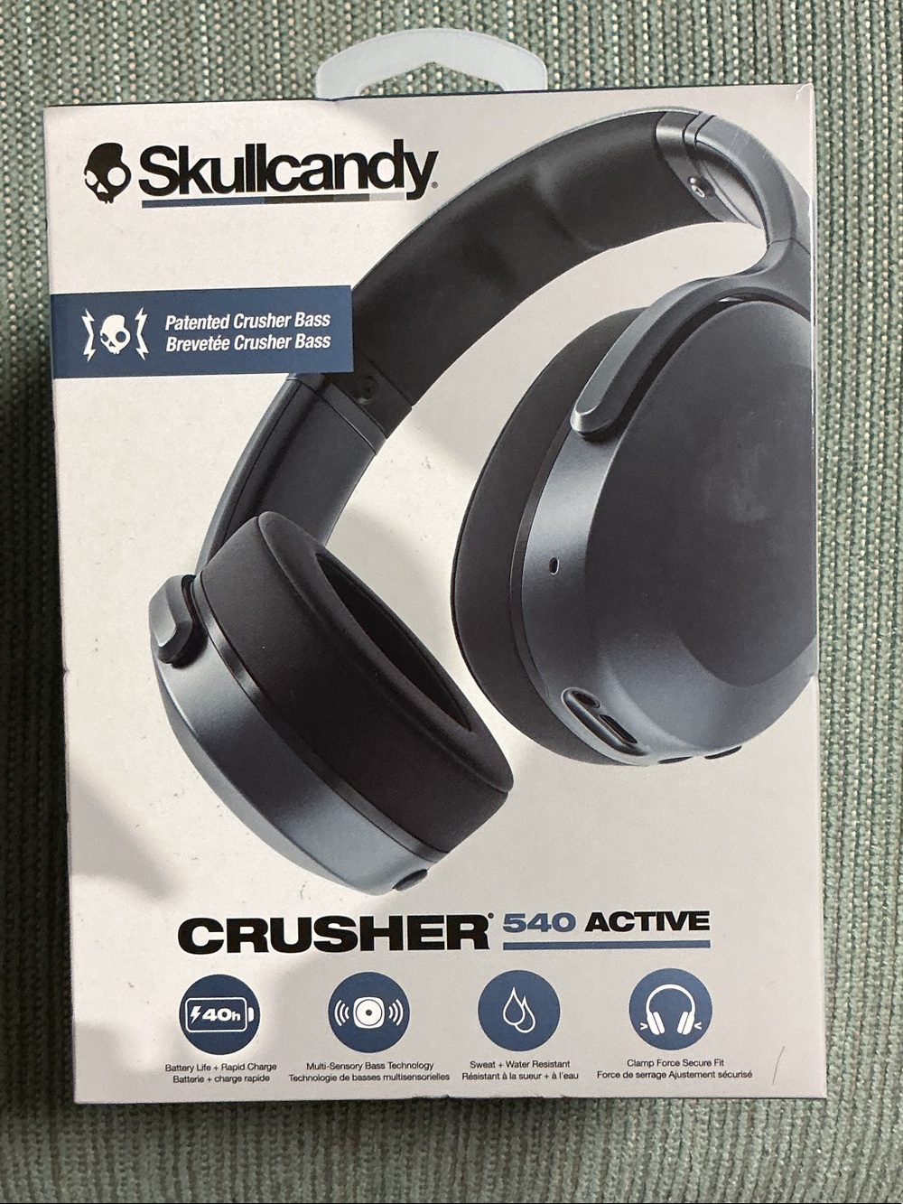 Skullcandy Crusher 540 Active Wireless Headphones - Black